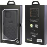 Audi GT Synthetic Leather iPhone 15 / 14/ 13 6.1" black hardcase AU-TPUPCIP15-GT/D2-BK - imagine 4