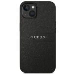 Guess GUHCP14SPSASBBK iPhone 14 / 15 / 13 6.1" black Saffiano Strap - imagine 3