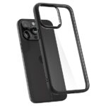 Spigen Ultra Hybrid iPhone 15 Pro 6.1" matte black ACS06713 - imagine 6