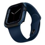 UNIQ Valencia Case Apple Watch Series 4/5/6/SE/SE3 45/44mm. blue