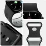 Band Spigen Nano Pop for Apple Watch6/7/8/9/10/11/SE/SE3/Ultra1/ 2 / 3(44/45/46/49mm)black - imagine 8