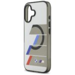 BMW M IML Metal Buttons Tricolor Lines MagSafe Case for iPhone 17 Anthracite - imagine 6