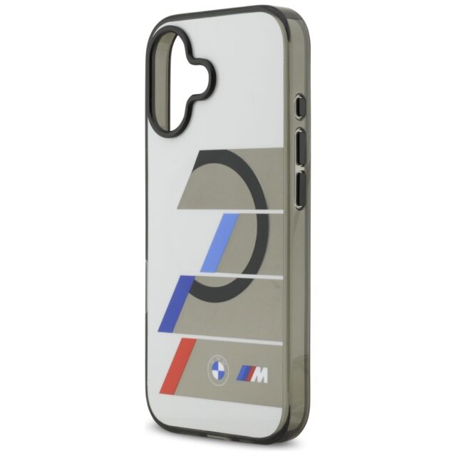 BMW M IML Metal Buttons Tricolor Lines MagSafe Case for iPhone 17 Anthracite - imagine 6