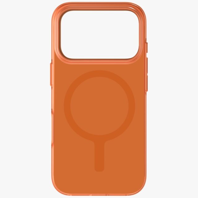 UNIQ Clario Case for iPhone 17 Pro Magclick Charging Orange - imagine 3