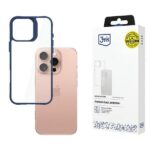 3MK SatinArmor+ Case iPhone 16 Pro 6.3" blue Military Grade