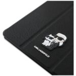 Karl Lagerfeld KLFC11RM24SAKCK iPad Air 11" 2024 Book Cover black Saffiano Magnetic Karl &Choupette - imagine 7