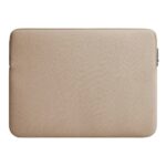UNIQ bag Cyprus laptop Sleeve 14" nude brown water-resistant neoprene - imagine 3
