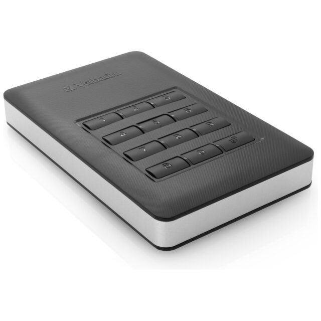 Portable external HDD Verbatim Store n Go with keyboard 2TB black 53403 - imagine 3