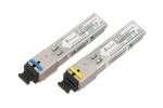 Extralink SFP 1.25G | SFP WDM Module | 1,25Gbps, 1310/1550nm, single mode, 3km, SC, DOM, pair, dedicated for HP/Aruba - imagine 2