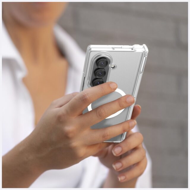 Case Araree Nukin 360 M MagSafe Qi2 for   Samsung Galaxy Z Fold7 transparent - imagine 6