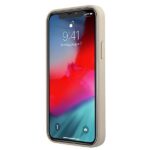 Guess GUHCP12SLSVSGP iPhone 12 mini 5,4" grey pink hardcase Silicone Vintage - imagine 5