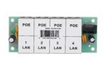 Extralink 4 Port | PoE Injector | 4x 100Mb/s RJ45, No Case - imagine 7