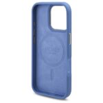 Guess GUHMP16LU4GPRB iPhone 16 Pro 6.3" blue hardcase 4G Logo Plate MagSafe - imagine 7