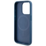 Guess GUHMP14XG4GFRB iPhone 14 Pro Max 6.7" blue hardcase 4G Collection Leather Metal Logo - imagine 7