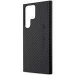 AMG AMHCS23LBLSCA S23 Ultra S918 black hardcase with Carbon Stripe & Embossed design - imagine 6