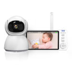 Extralink Reya | Electronic baby monitor | MO570 with 5 inch monitor, VOX 2.4 GHz - imagine 3