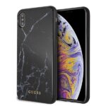 Guess GUHCI65HYMABK iPhone Xs Max black Marble