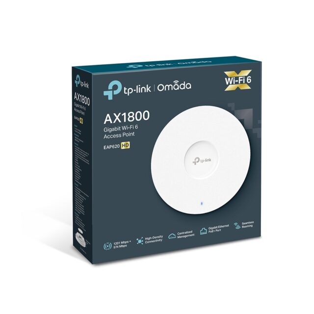 TP-Link EAP620 HD | Access point | MU-MIMO, AX1800, Dual Band, 1x RJ45 1000Mb/s - imagine 4