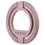 Guess MagSafe Ring stand GUMRSALDGP pink Rhinestone - imagine 2