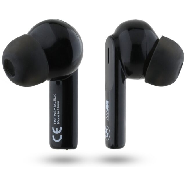 Bluetooth TWS Earphones BMW M Metal M Logo Print ANC-ENC black - imagine 4