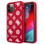 Guess GUHCP12LLSPEWRE iPhone 12 Pro Max 6,7" red hard case Peony Collection