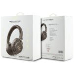 Headphones Guess Bluetooth ENC Metal 4G Logo brown - imagine 5