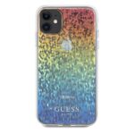 Guess GUHCN61HDECMI iPhone 11 / Xr 6.1" hardcase IML Faceted Mirror Disco Iridescent - imagine 3