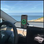 Magnetic mount 4smarts Screen Mount Qi2 Monitor Mount for smartphone grey - imagine 6