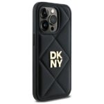 DKNY DKHCP14XPQDSLK iPhone 14 Pro Max 6.7" black Quilted Stack Logo - imagine 4