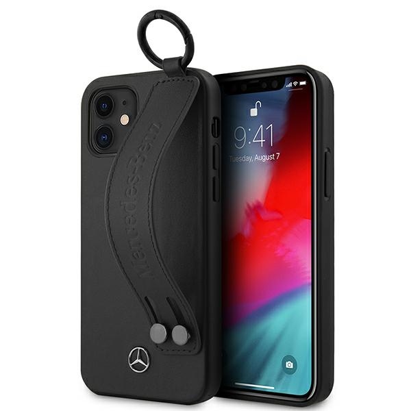 cps-53ffbbdfb71477f795ba00f782d3b332-2025-12-06-20-19-19 Mercedes MEHCP12SLSSBK iPhone 12 mini 5,4" black hardcase Strap Line - imagine 1