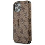 Guess GUFLBKSP12L4GB iPhone 12 Pro Max 6,7" brown book 4G Charms Collection - imagine 5