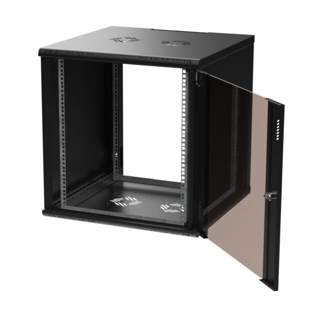 Extralink Premium 12U 600x600 Black | Rack cabinet | tool-free mounting, wall-mounted - imagine 4