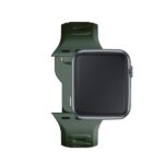3MK Silicone Watch Strap dark green for Apple Watch 38/40/41mm - imagine 9