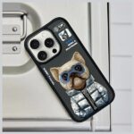 Nimmy case iPhone 16 Pro 6.3" black Cool&Cute 2.0 Dog - imagine 8