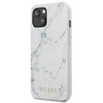 Guess GUHCP13SPCUMAWH iPhone 13 mini 5,4" white hardcase Marble - imagine 2