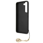 Guess GUHCS22SGF4GBR S901 S22 brown hard case 4G Charms Collection - imagine 7