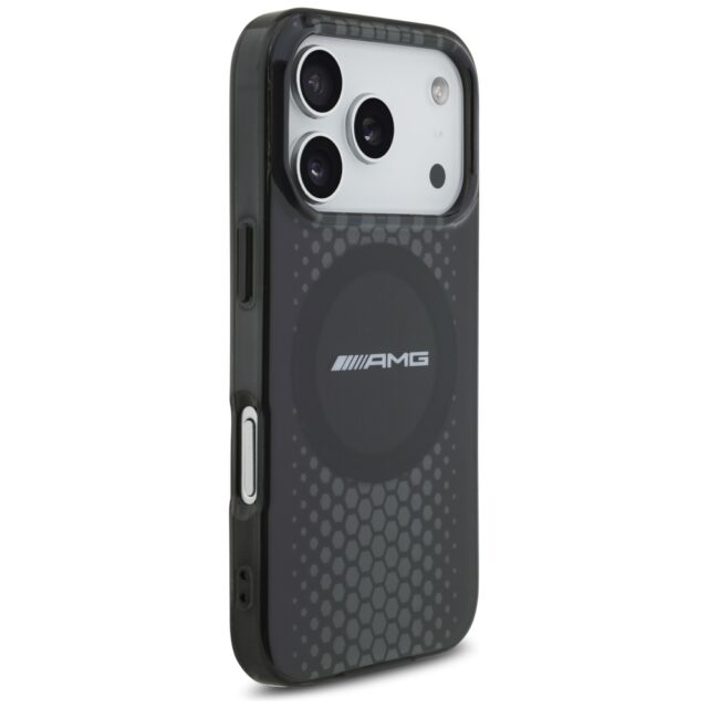 Case AMG Double Layer Transparent        Graphics MagSafe for iPhone 17 Pro black - imagine 4