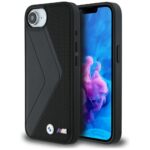 Case BMW Oversized Stripes MagSafe for iPhone 16e black