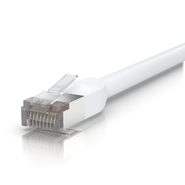 Ubiquiti UACC-Cable-Patch-Outdoor-2m-WH | LAN Patchcord | Outdoor, Cat.5e STP, 2m, white - imagine 3
