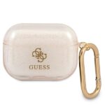Guess GUAPUCG4GD AirPods Pro cover gold Glitter Collection