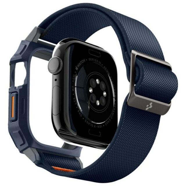 Spigen Lite Fit PRO Apple Watch 10 / 11 46mm navy blue ACS08925 - imagine 8
