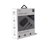 UNIQ Versa Slim Charger USB-C PD 18W + USB-C-USB-C Cable charcoal black (LITHOS Collect - imagine 5