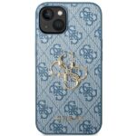 Guess GUHCP14M4GMGBL iPhone 14 Plus/ 15 Plus 6.7" blue hardcase 4G Big Metal Logo - imagine 3