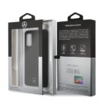 Mercedes MEHCS62SILSB S20 G980 hard case black Silicone Line - imagine 7