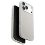 UNIQ Lino Case for iPhone 17 Pro Max Magclick Charging Light Gray