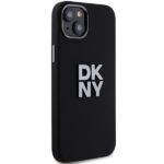 DKNY DKHCP15MSMCBSK iPhone 15 Plus / 14 Plus 6.7" black hardcase Liquid Silicone Metal Logo - imagine 4