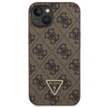 Guess GUHCP14SP4TDSCPW iPhone 14 6.1" brown hardcase Crossbody 4G Metal Logo - imagine 3