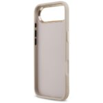 Case Guess 4G Triangle Logo MagSafe for iPhone Air pink gold - imagine 7