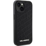 Karl Lagerfeld KLHCP15MPQKPMK iPhone 15 Plus / 14 Plus 6.7" black hardcase Quilted K Pattern - imagine 4