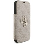 Guess Book 4G Metal Logo Case for iPhone 17 Pro Pink - imagine 4